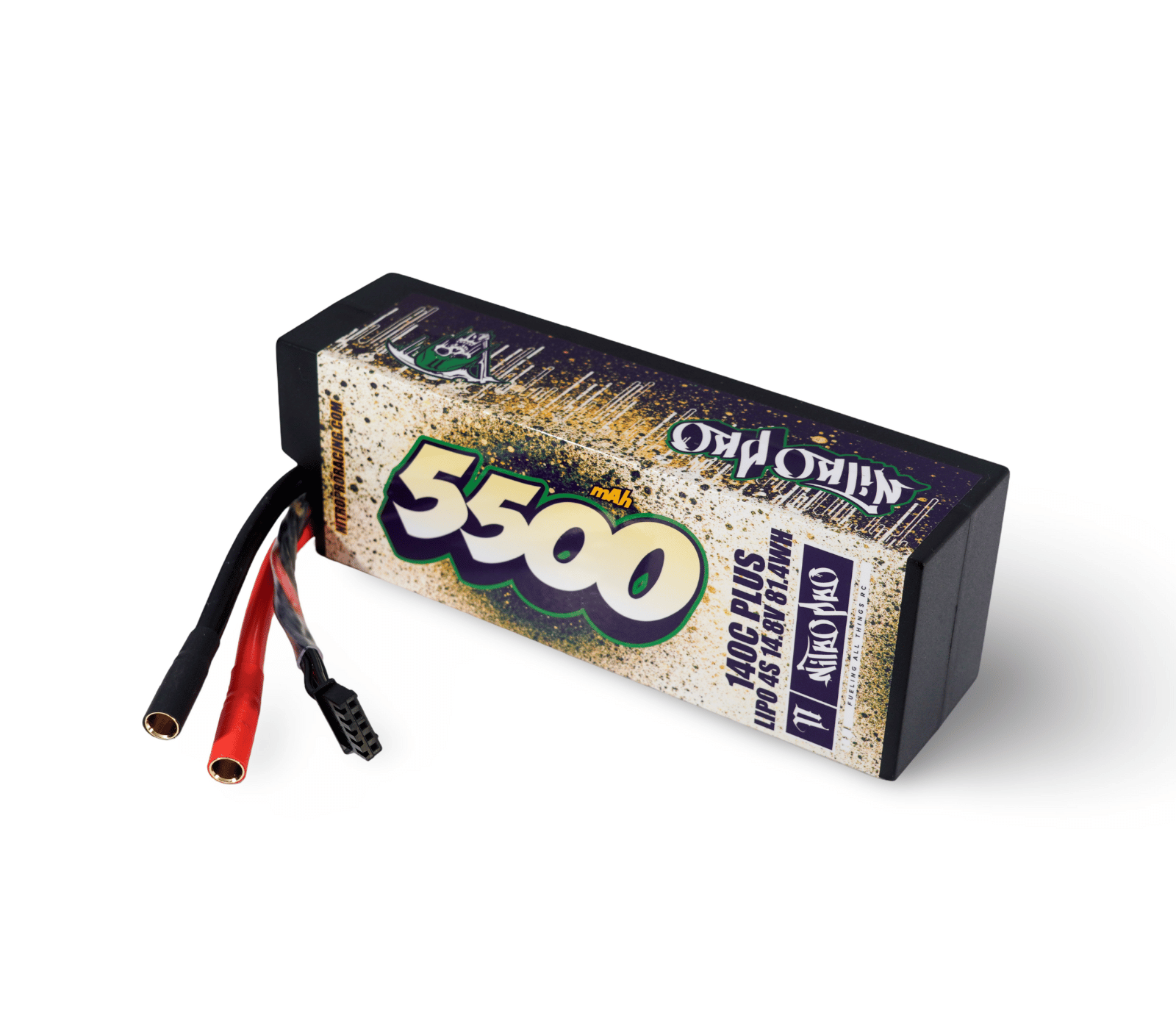 4s 14.8v 5500mah 140c LCG LiPo Battery image 0