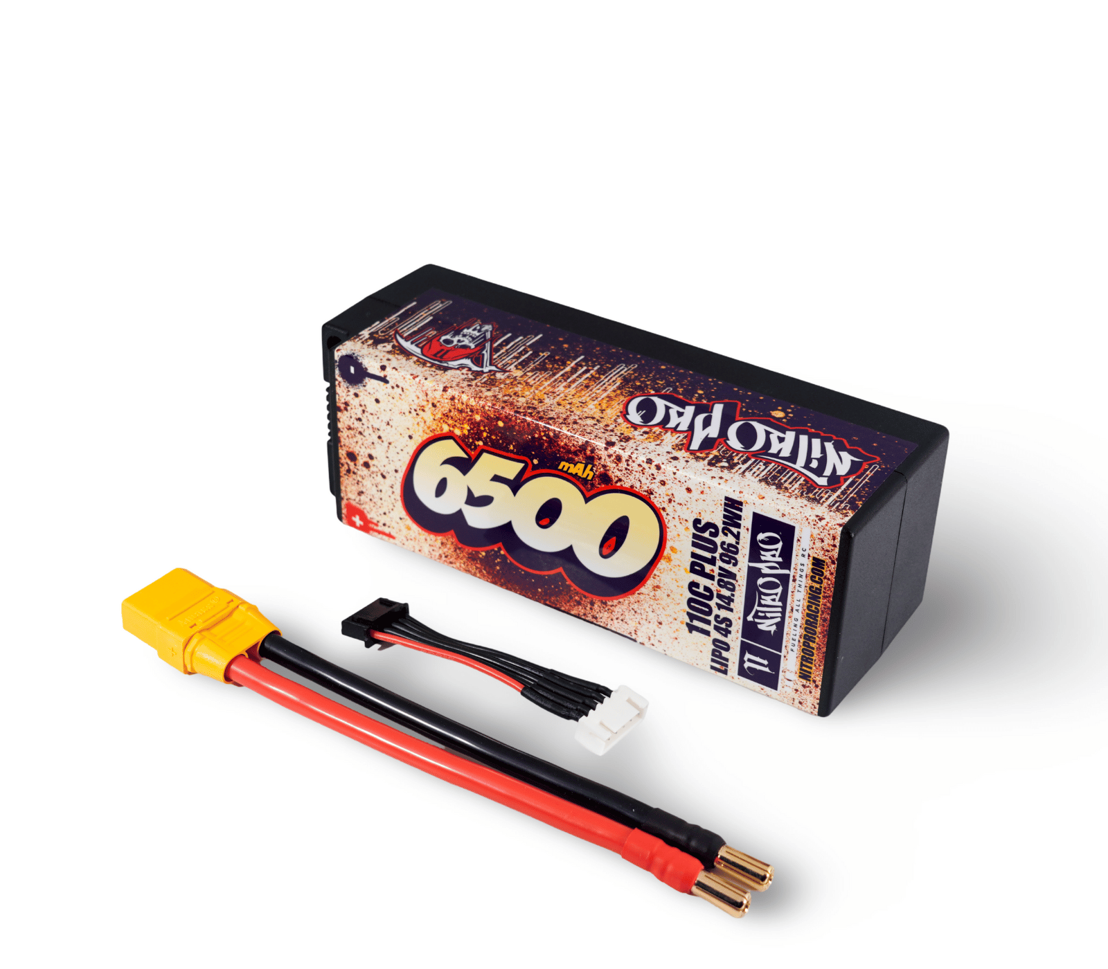 4s 14.8v 6500mah 110c LiPo Battery image 0